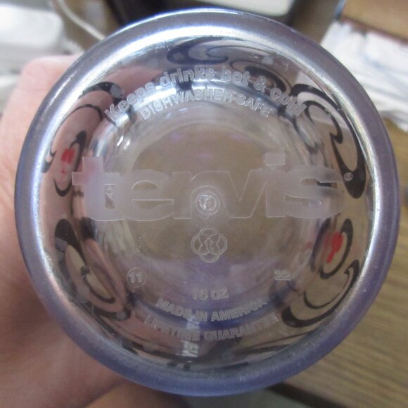 Tervis Tumbler 16 oz Geometric Swirl 2 Piece Set Insulated Made in USA Lifetime - Picture 4 of 5